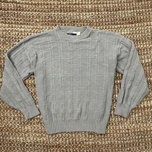 Vintage 90s Map Collection 100% Crew Neck Sweater Knit (Small) oversized